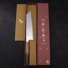 Kiritsuke AUS-10 Nickel en Vagues Damas Manche Yaki Urushi 210mm-[Musashi]-[Couteaux de cuisine japonais]