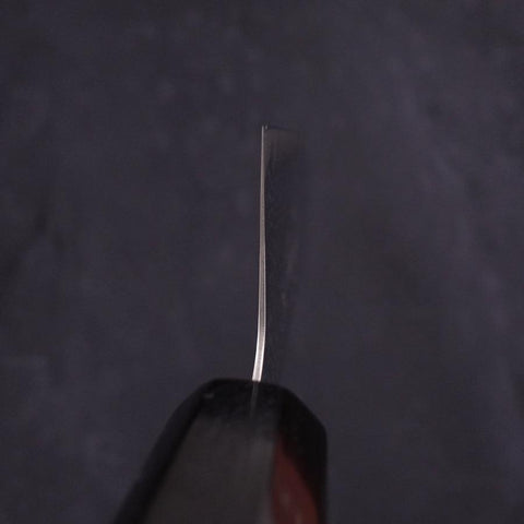 Kiritsuke AUS-10 Nickel en Vagues Damas Manche en Buffle et Magnolia 240mm-[Musashi]-[Couteaux de cuisine japonais]
