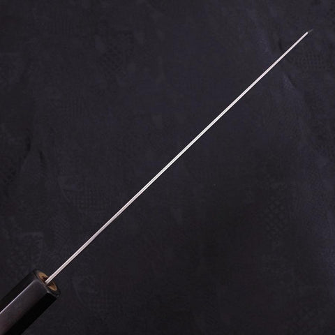 Kiritsuke AUS-10 Nickel en Vagues Damas Manche en Buffle et Magnolia 240mm-[Musashi]-[Couteaux de cuisine japonais]