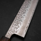 Kiritsuke AUS-10 Tsuchime Damas Manche Sumi Urushi 210mm-[Musashi]-[Couteaux de cuisine japonais]