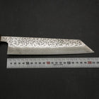 Kiritsuke AUS-10 Tsuchime Damas Manche Sumi Urushi 210mm-[Musashi]-[Couteaux de cuisine japonais]