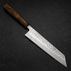 Kiritsuke AUS-10 Tsuchime Damas Manche Sumi Urushi 210mm-[Musashi]-[Couteaux de cuisine japonais]