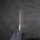 Kiritsuke AUS-10 Tsuchime Damas Manche Urushi Bleu Sombre 210mm-[Musashi]-[Couteaux de cuisine japonais]