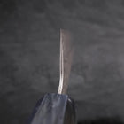 Kiritsuke AUS-10 Tsuchime Damas Manche Urushi Bleu Sombre 210mm-[Musashi]-[Couteaux de cuisine japonais]