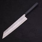 Kiritsuke AUS-10 Tsuchime Damas Manche Urushi Bleu Sombre 240mm-[Musashi]-[Couteaux de cuisine japonais]