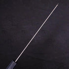 Kiritsuke AUS-10 Tsuchime Damas Manche Urushi Bleu Sombre 240mm-[Musashi]-[Couteaux de cuisine japonais]