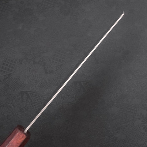 Kiritsuke AUS-10 Tsuchime Damas Manche Urushi Pourpre 210mm-[Musashi]-[Couteaux de cuisine japonais]
