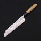 Kiritsuke AUS-10 Tsuchime Damas Manche en Buffle et Magnolia 210mm-[Musashi]-[Couteaux de cuisine japonais]