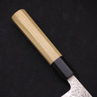 Kiritsuke AUS-10 Tsuchime Damas Manche en Buffle et Magnolia 210mm-[Musashi]-[Couteaux de cuisine japonais]