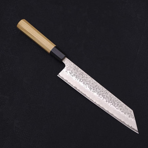 Kiritsuke AUS-10 Tsuchime Damas Manche en Buffle et Magnolia 210mm-[Musashi]-[Couteaux de cuisine japonais]