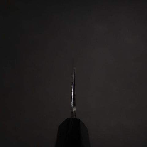 Kiritsuke Blue Steel #2 Damas Manche en Buffle et Ébène 200mm-[Musashi]-[Couteaux de cuisine japonais]