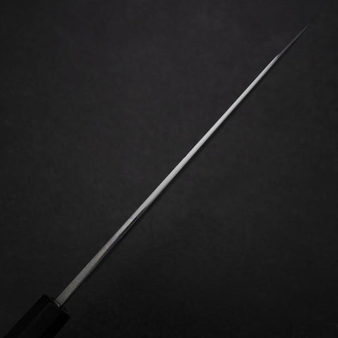 Kiritsuke Blue Steel #2 Damas Manche en Buffle et Ébène 200mm-[Musashi]-[Couteaux de cuisine japonais]