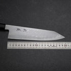 Kiritsuke Blue Steel #2 Damas Manche en Buffle et Ébène 200mm-[Musashi]-[Couteaux de cuisine japonais]