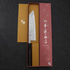 Kiritsuke Blue Steel #2 Damas Manche en Buffle et Ébène 210mm-[Musashi]-[Couteaux de cuisine japonais]