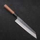 Kiritsuke Blue Steel #2 Kurouchi Manche en Buffle et Bois de Teck 210m-[Musashi]-[Couteaux de cuisine japonais]