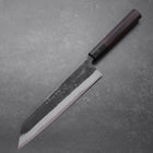 Kiritsuke Blue Steel #2 Kurouchi Manche en Buffle et Ébène 210mm-[Musashi]-[Couteaux de cuisine japonais]