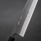 Kiritsuke Blue Steel #2 Kurouchi Manche en Buffle et Ébène 210mm-[Musashi]-[Couteaux de cuisine japonais]