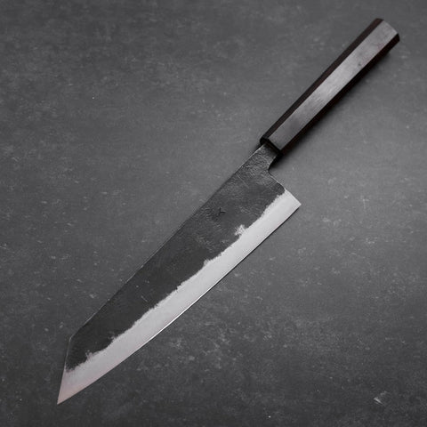 Kiritsuke Blue Steel #2 Kurouchi Manche en Ébène 210mm-[Musashi]-[Couteaux de cuisine japonais]