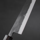 Kiritsuke Blue Steel #2 Kurouchi Manche en Ébène 210mm-[Musashi]-[Couteaux de cuisine japonais]