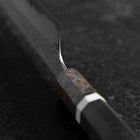 Kiritsuke Blue Steel #2 Nashiji Damas Manche en Érable 230mm-[Musashi]-[Couteaux de cuisine japonais]