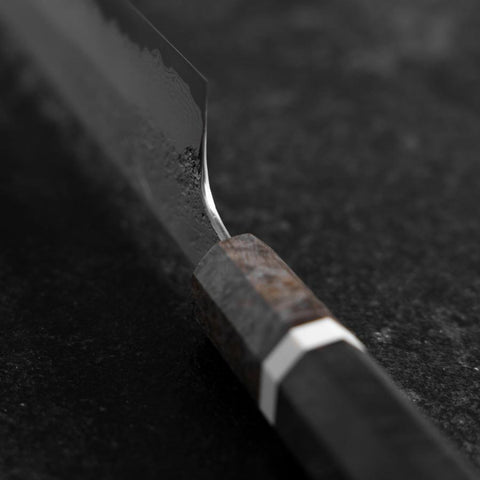 Kiritsuke Blue Steel #2 Nashiji Damas Manche en Érable 230mm-[Musashi]-[Couteaux de cuisine japonais]