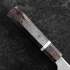 Kiritsuke Blue Steel #2 Nashiji Damascus Maple Handle 230mm (9.0”)-[Musashi]-[Japanese-Kitchen-Knives]