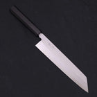 Kiritsuke Blue Steel #2 Suminagashi Manche en Buffle et Ébène 240mm-[Musashi]-[Couteaux de cuisine japonais]