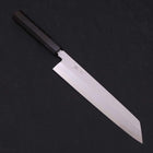 Kiritsuke Blue Steel #2 Suminagashi Manche en Buffle et Ébène 270mm-[Musashi]-[Couteaux de cuisine japonais]