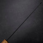Kiritsuke Blue Super Kurouchi Tsuchime Manche en Chêne 210mm-[Musashi]-[Couteaux de cuisine japonais]