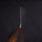 Kiritsuke Blue Super Revêtement Inox Poli Manche Sumi Urushi 210mm-[Musashi]-[Couteaux de cuisine japonais]