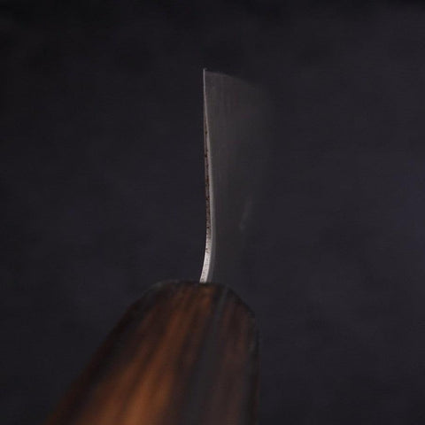 Kiritsuke Blue Super Revêtement Inox Poli Manche Sumi Urushi 210mm-[Musashi]-[Couteaux de cuisine japonais]