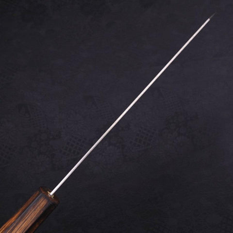Kiritsuke Blue Super Revêtement Inox Poli Manche Sumi Urushi 210mm-[Musashi]-[Couteaux de cuisine japonais]