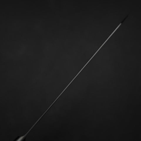 Kiritsuke Blue Super Tsuchime Manche Occidental Marron 210mm-[Musashi]-[Couteaux de cuisine japonais]