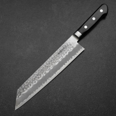 Kiritsuke Blue Super Tsuchime Manche Occidental Noir 210mm-[Musashi]-[Couteaux de cuisine japonais]