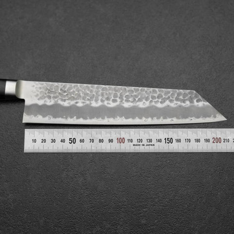 Kiritsuke Blue Super Tsuchime Manche Occidental Noir 210mm-[Musashi]-[Couteaux de cuisine japonais]