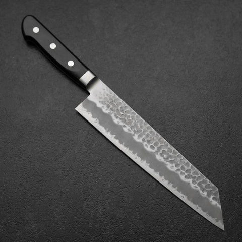 Kiritsuke Blue Super Tsuchime Manche Occidental Noir 210mm-[Musashi]-[Couteaux de cuisine japonais]