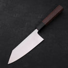 Kiritsuke Deba Blue Steel #2 Kurouchi Manche en Buffle et Bois de Wengé 150mm-[Musashi]-[Couteaux de cuisine japonais]