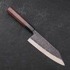 Kiritsuke Deba Blue Steel #2 Kurouchi Manche en Buffle et Bois de Wengé 165mm-[Musashi]-[Couteaux de cuisine japonais]