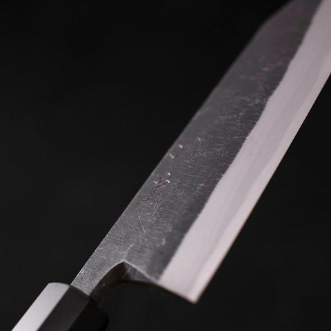 Kiritsuke Deba Blue steel #2 Kurouchi Manche en Buffle et Bois de Wenge 165mm-[Musashi]-[Couteaux de cuisine japonais]