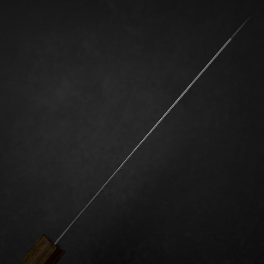 Kiritsuke Gyuto Blue Steel #2 Poli Manche en Olivier 210mm-[Musashi]-[Couteaux de cuisine japonais]