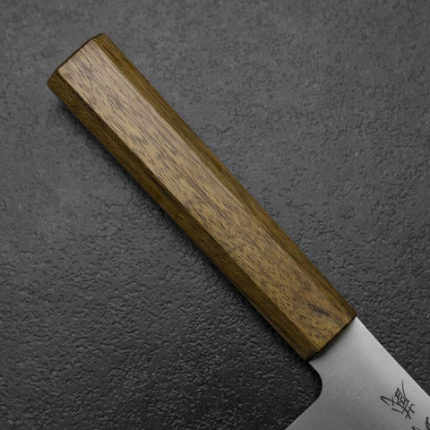 Kiritsuke Gyuto Blue Steel #2 Poli Manche en Olivier 210mm-[Musashi]-[Couteaux de cuisine japonais]