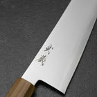 Kiritsuke Gyuto Blue Steel #2 Poli Manche en Olivier 240mm-[Musashi]-[Couteaux de cuisine japonais]