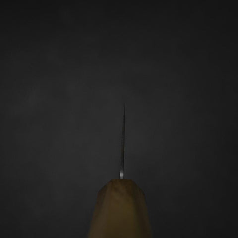 Kiritsuke Gyuto Blue Steel #2 Poli Manche en Olivier 240mm-[Musashi]-[Couteaux de cuisine japonais]