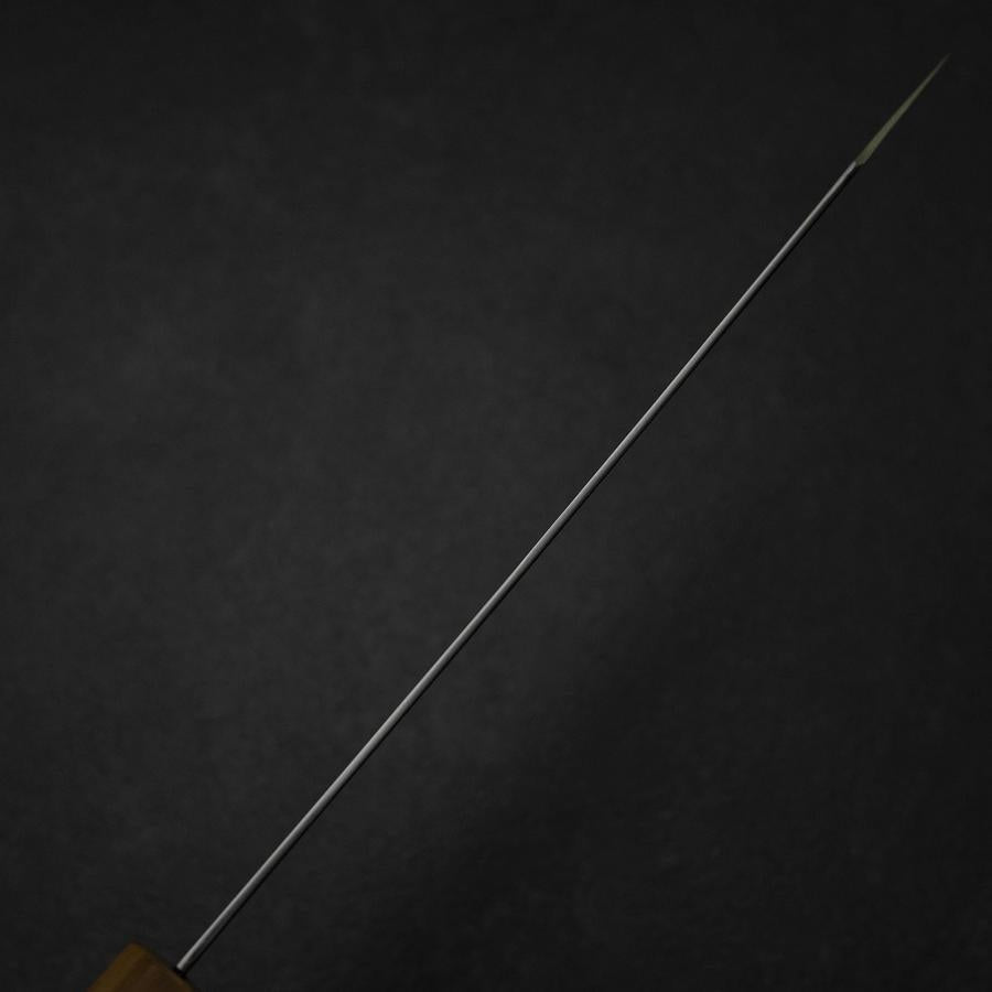 Kiritsuke Gyuto Blue Steel #2 Poli Manche en Olivier 240mm-[Musashi]-[Couteaux de cuisine japonais]