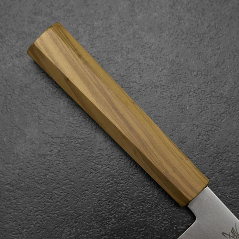 Kiritsuke Gyuto Blue Steel #2 Poli Manche en Olivier 240mm-[Musashi]-[Couteaux de cuisine japonais]