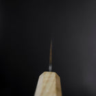 Kiritsuke Gyuto SLD Damas coloré Tsuchime au Nickel Manche en Olivier 210mm Édition limitée-[Musashi]-[Couteaux de cuisine japonais]