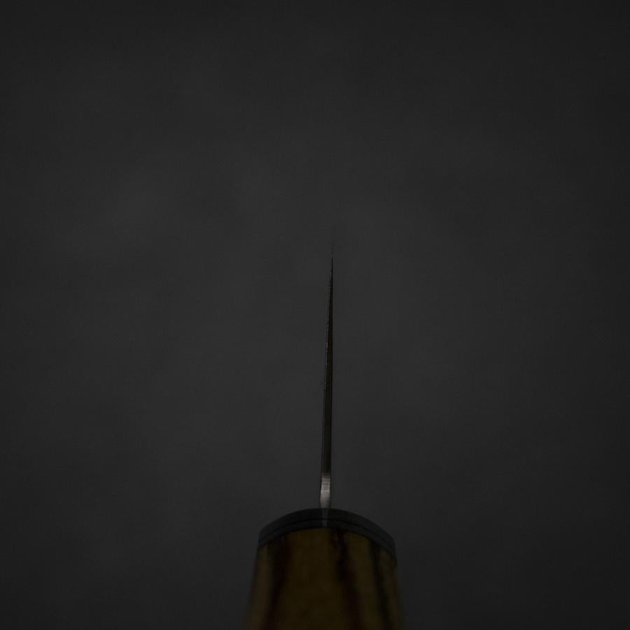 Kiritsuke Gyuto Santoku SG-2 Damas Manche en Ébène Or Occidental 240mm-[Musashi]-[Couteaux de cuisine japonais]