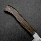 Kiritsuke Gyuto Santoku SG-2 Damas Manche en Ébène Or Occidental 240mm-[Musashi]-[Couteaux de cuisine japonais]