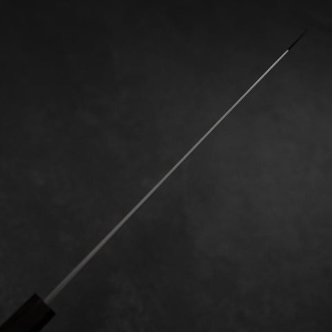 Kiritsuke Gyuto Silver Steel #3 Poli Manche en Noyer 240mm-[Musashi]-[Couteaux de cuisine japonais]