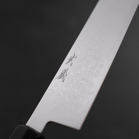 Kiritsuke Gyuto VG-10 Damas Manche en Cerisier Anthracite 210mm-[Musashi]-[Couteaux de cuisine japonais]